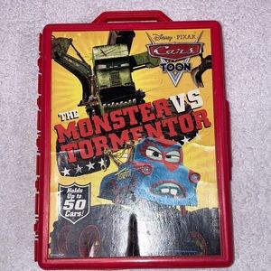 Disney Pixar cars toon the monster vs tormentor 50 car case